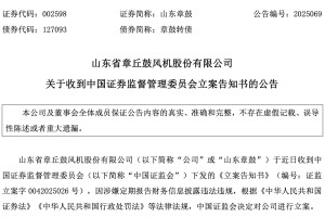 002598，被证监会立案！