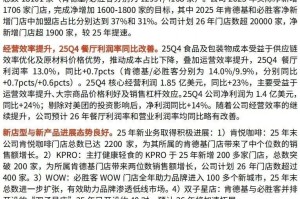 【光大食饮海外】百胜中国：25Q4 业绩超预期，26 年同店收入及利润率预计继续改善
