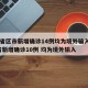 31省区市新增确诊14例均为境外输入/31省新增确诊10例 均为境外输入