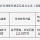中国农业发展银行山西省分行被罚113.83万元：违反金融统计相关规定